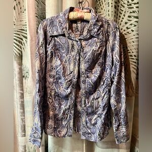 Tommy Hilfiger Paisley Button Down Shirt
